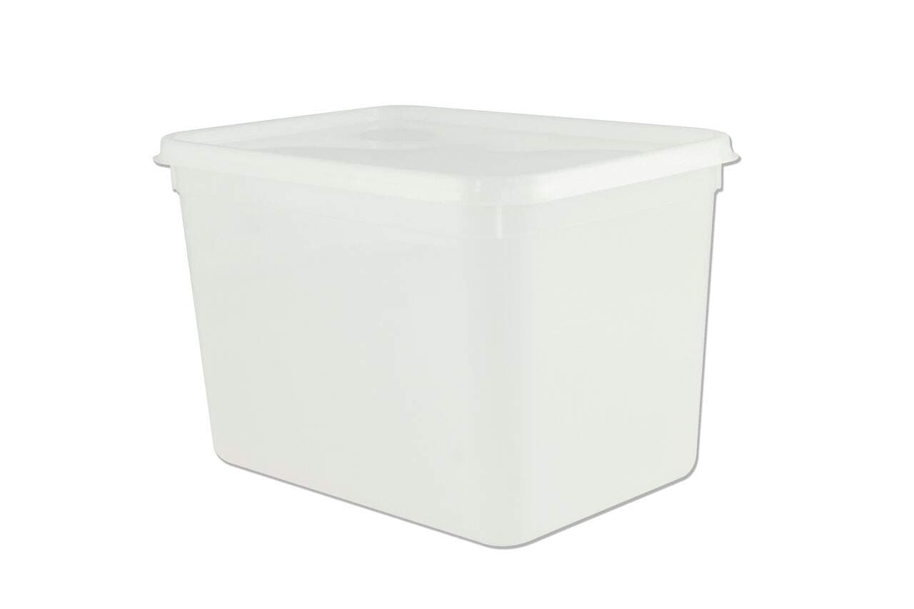 4 Litre Rectangular Ice Cream Container/Food Storage Container (40)