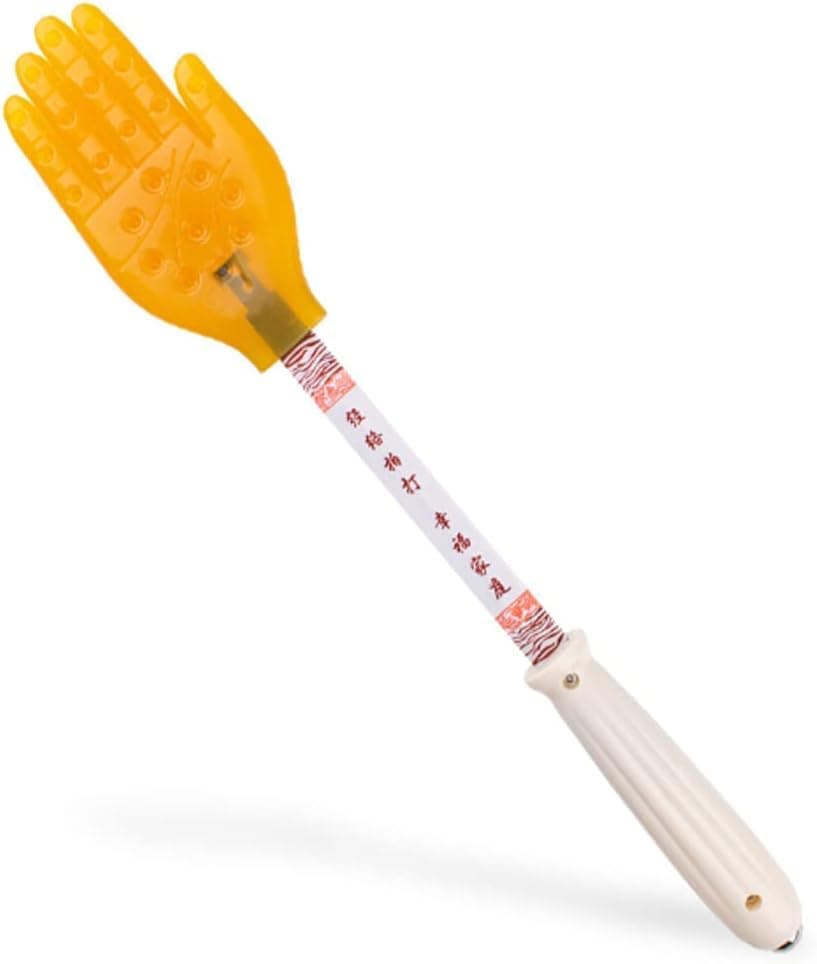 Pai Sha Board Multi-Function Pai Sha Board Silicone Five-Finger Meridian patting Small Yellow Hand Silicone Massage Massage Stick