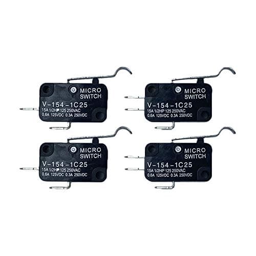4 Pack MICRO SWITCH 2 & 3 Prong 1014807 1014808 For Club Car Golf Cart DS & Precedent