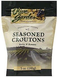 Seasoned Croutons - Garlic & Ramono - 5 Oz./bag - 2 Bag Pack!