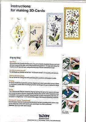 Reddy Creative Craft & Card Making Flower Backing Paper/Vellum - 127034