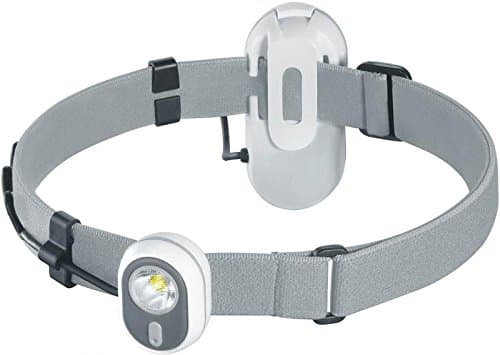 Alpina Sport AS01 Grey Headlamp Head Torch 3.7211 + G8DS Batteries
