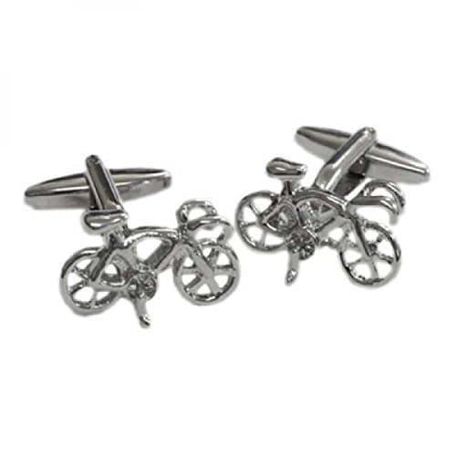 Racing Bike Cufflinks Racing Cycle (X2AJ218) by GTR