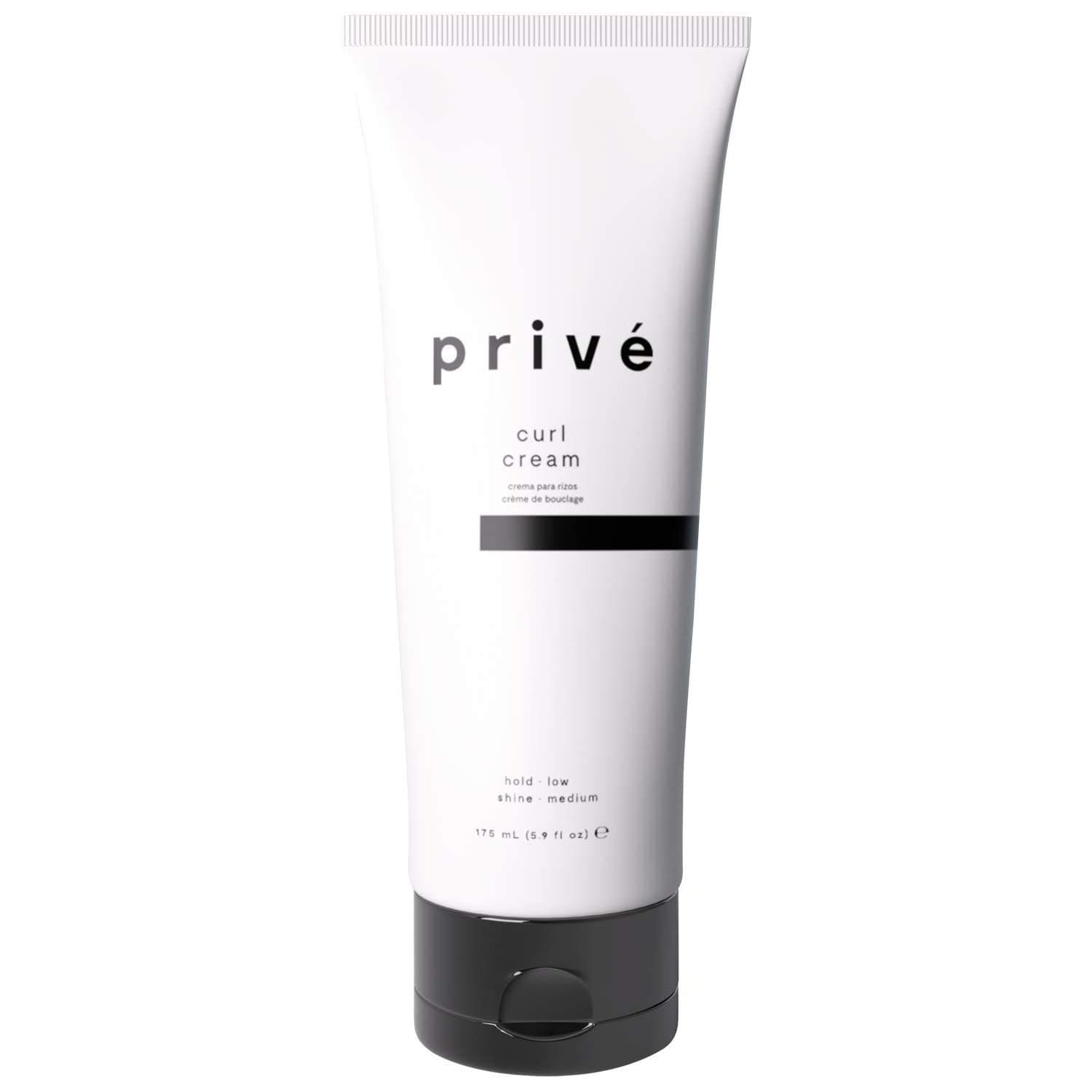- privé curl cream activates and defines lifeless curl/silicone free 175ml / 5.9oz