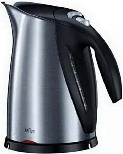 Braun WK600 Sommelier Stainless Steel Kettle, 2200 Watt, 1.7 litre