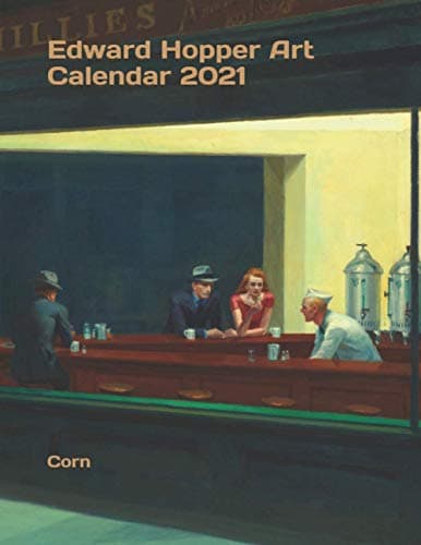 Edward Hopper Art Calendar 2021