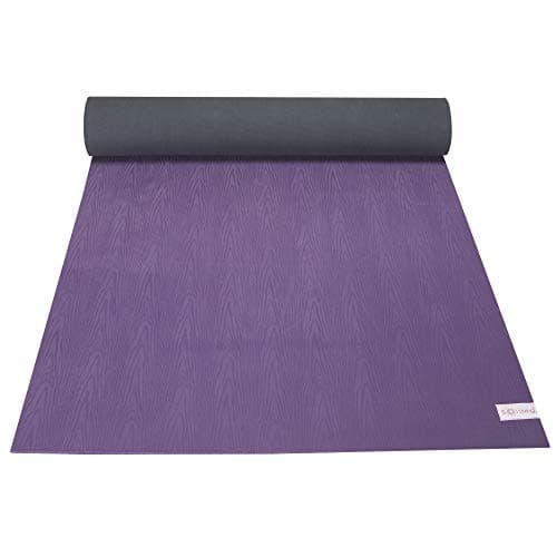 Sol Living Travel Yoga Mat - Natural Tree Rubber for Extra Grip - Non-Slip, Foldable, Eco-Friendly - Perfect for On-The-Go Yoga, Pilates, Fitness, Meditation - 24" x 72"