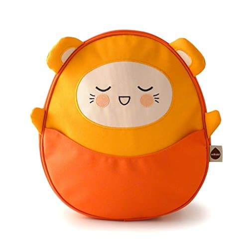 Milkdot Kawaii Pac Mini Backpack, Orange/Charlie
