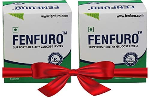 Fenfuro dietary supplement- for healthy blood glucose management/blood sugar, patented, clinically evaluated, natural -30 capsules (Pack of 2)