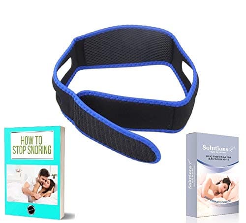 The best anti snoring chin strap Solutions ZZZ + eBOOK - Made of stretchable neoprene –If you suffer from snoring it's an alternative to mouthpiece and nasal dilator