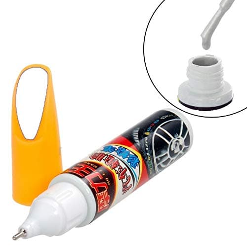 White Touch-Up Paint Pen/Brush for Car