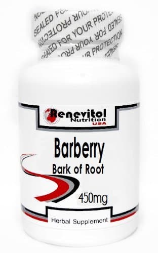 Barberry Bark of Root 450mg 90 Capsules ~ Renevitol