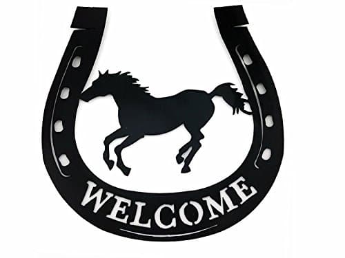 JHN Gift Equestrian Gifts Welcome Wall Horse Decor The Perfect Horse Decorations Gifts For Horse Lover