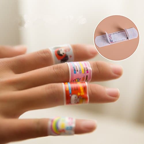 20pcs Cute Cartoon Band Aid Hemostasis Adhesive Breathable Bandages