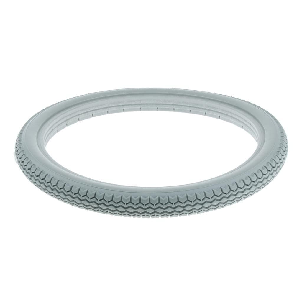 LoveinDIY Heavy Duty Universal Solid Wheelchair Street Tire 16/20/22/24x1 3/8 inch - 22 inch