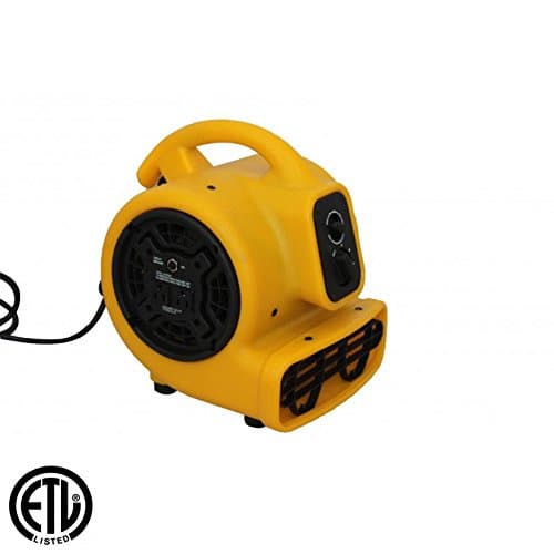 Zoom Centrifugal Floor Dryer, Air Mover Commercial Quality Carpet Blower (1/5 Horsepower)