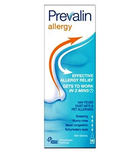 Prevalin Allergy 20ml Adult Nasal Spray 140 Doses by Prevalin