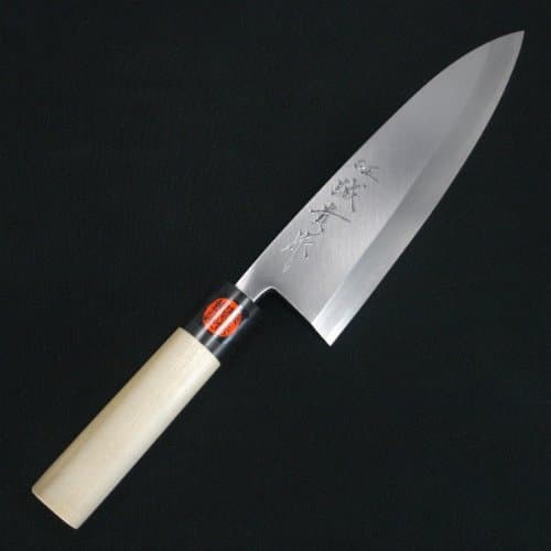 Shigeki Tanaka Blue 2 steel Kasumi Deba knife 180mm