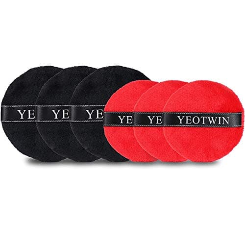 Makeup Powder Puff,Large Face Powder Puffs for Body,Soft Sponge Foundation Makeup Tool Beauty Sponges Blender For Cosmetic Multi-color (001)