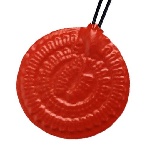 BriskHeat SRV524012DSC SRV Silicon Rubber Composite Curing Heating Blanket With Vacuum Seal, Round, Blanket Diameter: 18-Inch, Heated Area Diameter: 12-Inch, 240VAC