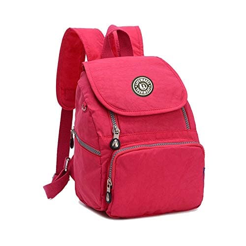 Nylon Mini Casual Waterproof Backpack Shoulderbag Rucksack Travel Bag Daypack for Girls Womens