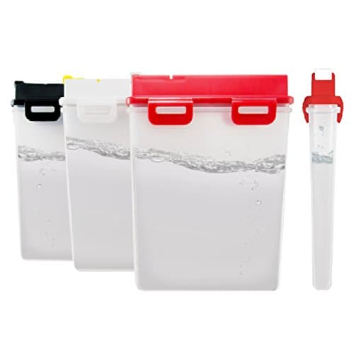 LimitStyle WaterPad - A5 Flat Portable Water Bottle for Outdoor, Travel Bpa-Free 430ml