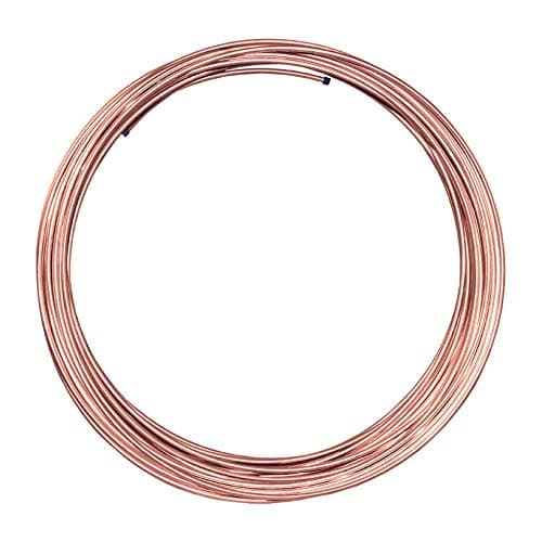 Nickel/Copper Brake Line Tubing Coil, 1/4" x 100'