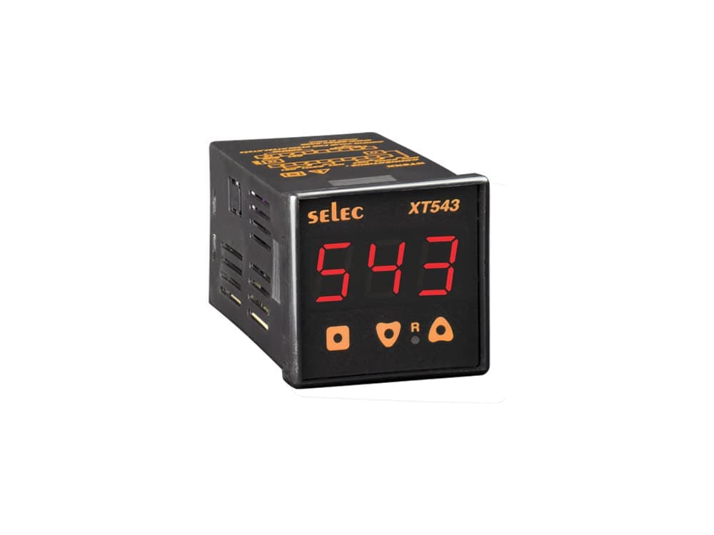 3-Digit 48x48mm Multifunction Programmable Timer, Selec XT543-N