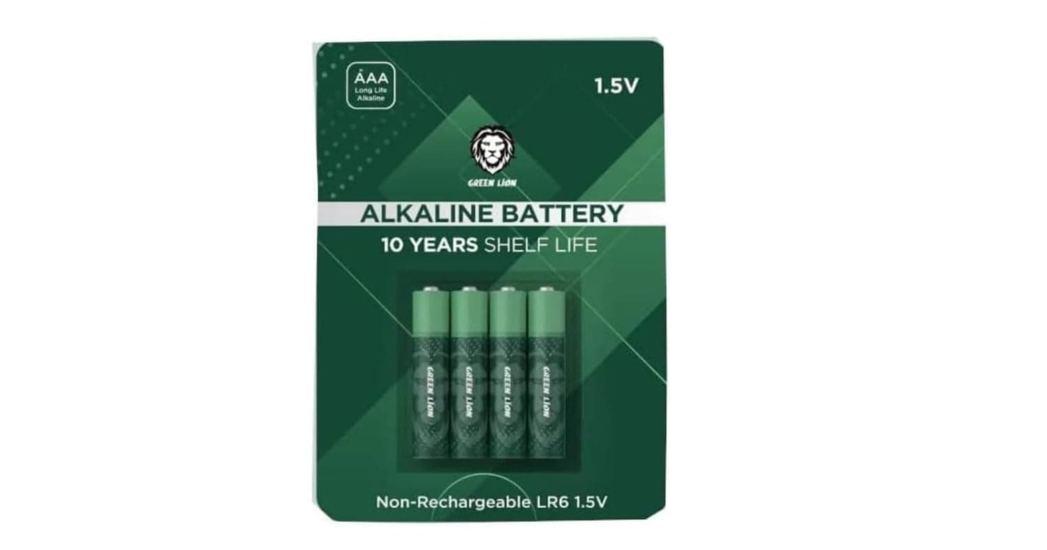 Green Lion Alkaline AA Battery - Green