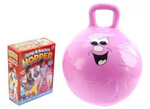 50cm Inflatable Children's Space Hopper Ball Outdoor/Indoor Toy with Funny Face