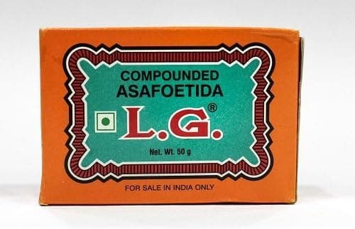 LG LALJEE GODHOO & CO. Asafatida Asafoetida Cake Powder, 50 G or 50 G +10 G (Weight May Vary).
