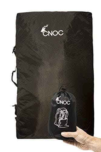 CNOC 2in1 Rain Protection & Transport Bag for Trekking Bags (50L / 80L) I Protective Bag + Bag for Trekking Rucksack l Rain Cover - Ideal Protection for Trekking, Backpacker, Aircraft - Waterproof
