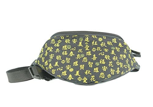 Chira Designs Asian Kanji fabric Fanny Pack - Waist Bag