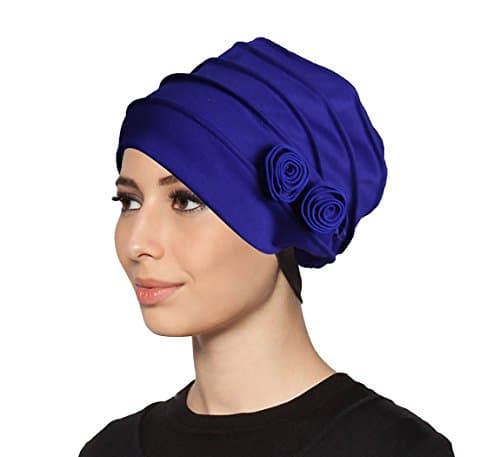 AISHAH Islamic Flower Inner Hijab Caps Cotton Muslim Underscarf Hats for Women