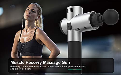 Silver Massage Gun for Massage Silver Massage Gun for Massage Silver Massage Gun for Massage