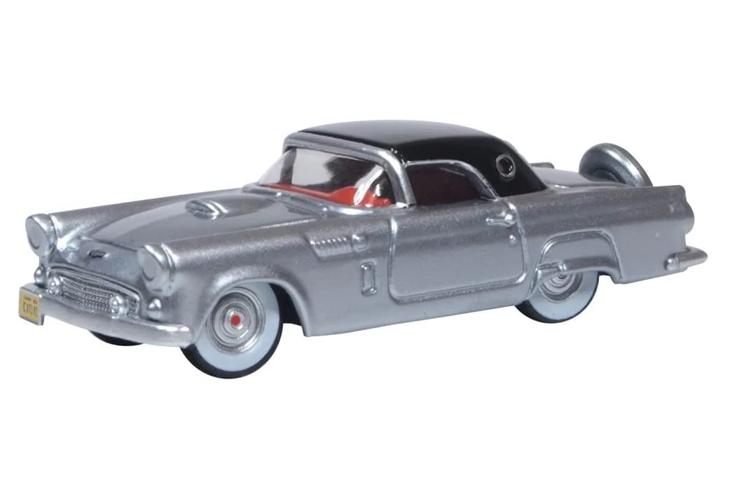 Oxford Diecast1956 Ford Thunderbird 'T-Bird' Classic American Car Model Car, 1:43 Scale, Unisex, Ages 3+