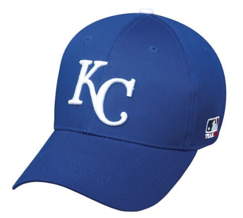 OC Sports Kansas City Royals Youth (Ages Under 12) Adjustable Hat MLB Officially Licensed Major League Baseball Replica Ball Cap