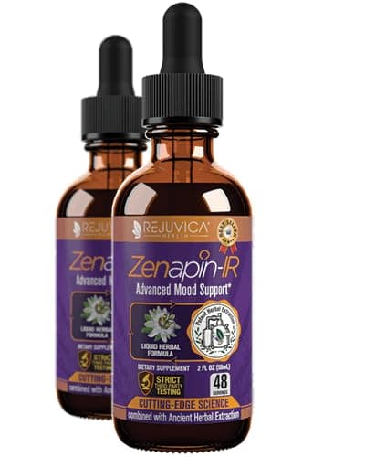 Sponsored Ad - Rejuvica Health Zenapin IR - Advanced Mood Support Supplement - Kava Kava, Ashwagandha, Passionflower, Chamomile, B-Vitamins & More