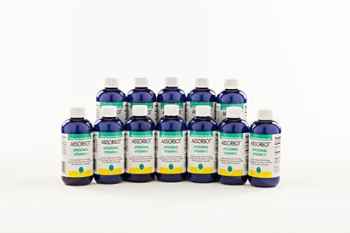 Absorbot Liposomal Vitamin C (12 Bottles) Liquid, Supportive for Healthy Immune System, Maximum Bio Availability,Professionally Formulated by - Absorbot