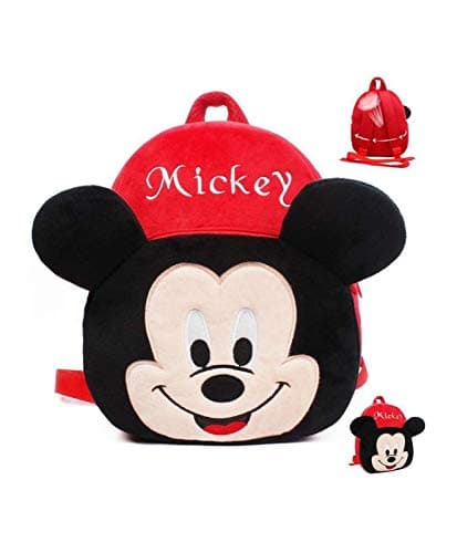 MSFIVelvet Kids School Bag Soft Plush School/Nursery/Picnic/Carry/Travelling Bag - 2 to 6 Year Age