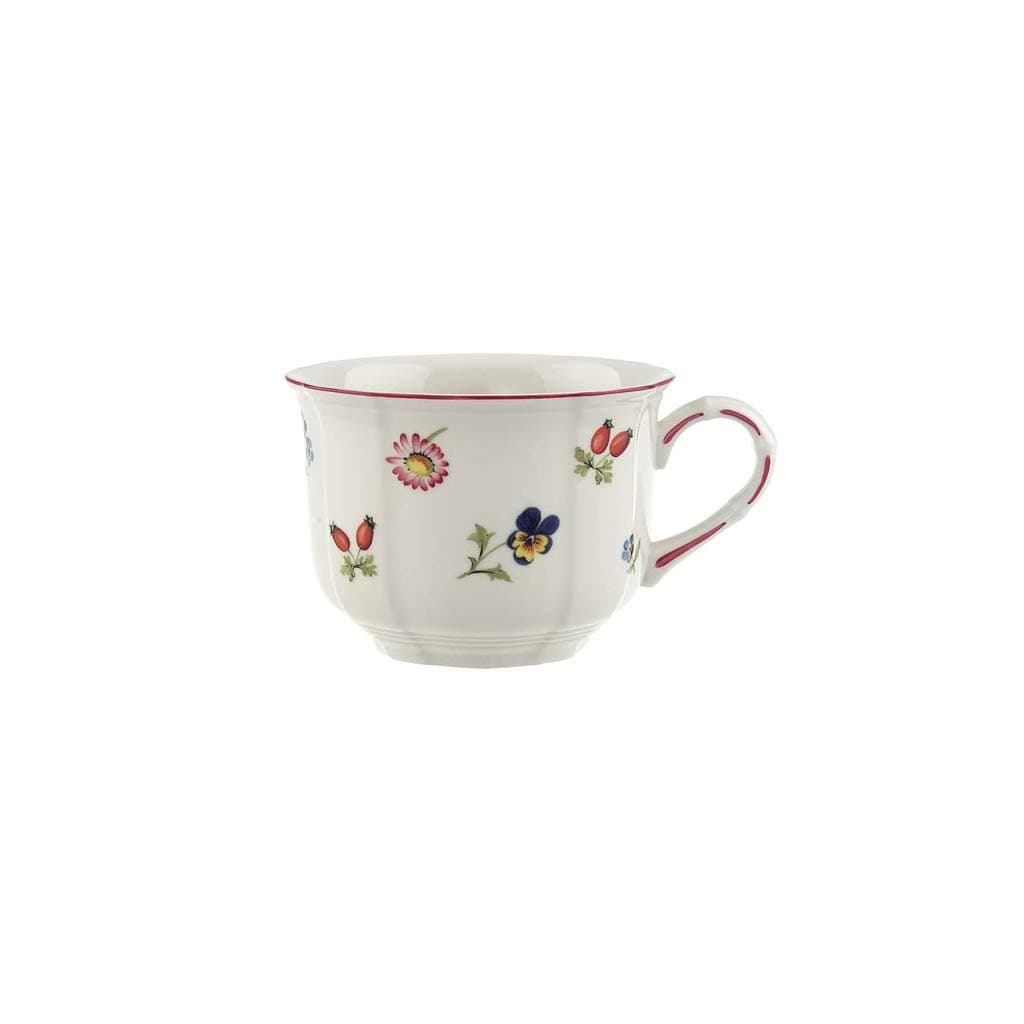 Villeroy & Boch – Petite Fleur Cappuccino Cup White, Dishwasher Safe, Microwave Safe, Porcelain Mug, Villeroy and Boch China, Ceramic Cup, Premium Porcelain
