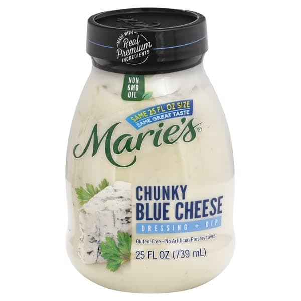 Maries, Dressing Blue Cheese, 25 Ounce