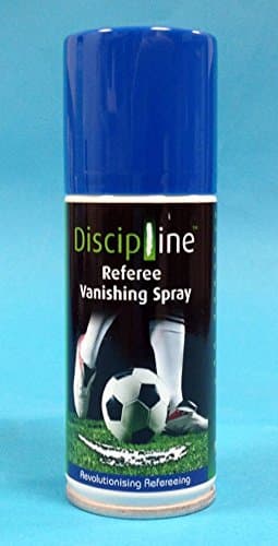 Discipline Vanishing Spray - Free Kick Marker Referee Vanishing Spray YCS