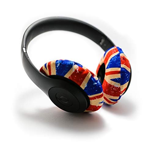 EarHugz® Sweat Protecting Washable Headphone Covers - Protect All Headphones - Makeup Resistant - Gym Workout, Gamer, DJ Headphones (Regular)