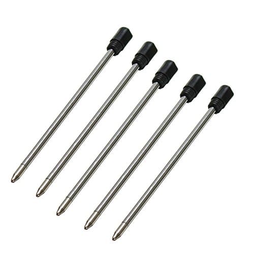 10 x Black Ink Refills for Swarovski Crystal Elements Filled Ballpoint Pen