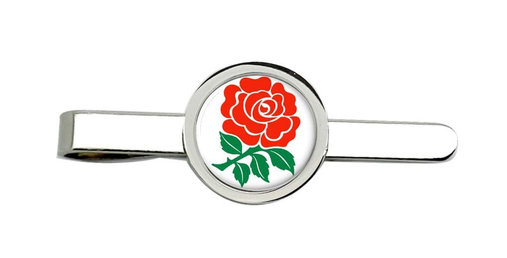 English Rose Rugby Tie Clip