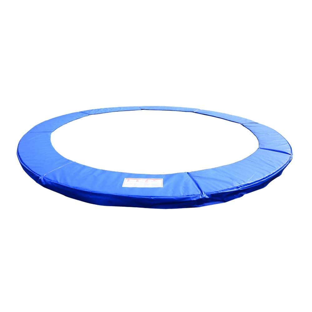 Greenbay 6ft, 8ft, 10ft, 12ft, 13ft, 14ft Premium Replacement Trampoline Surround Pad | UV resistant PVC top | EPE foam(thickness:15mm, width:300mm) | Safety Guard Spring Cover Padding Pads Blue