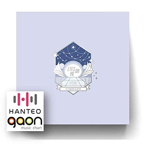 Izone - 1st Concert in Seoul [Eyes On Me] [DVD ver.] [Pre Order] CD+Photobook+Folded Poster+Others with Tracking, Extra Decorative Stickers, Photocards