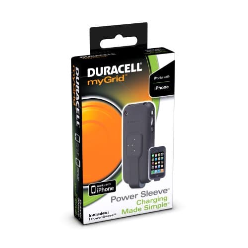 Duracell myGrid Power Sleeve for Apple iPhone 1-Count