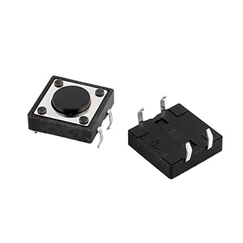 20Pcs GZFY 12x12x4.3mm Panel PCB Momentary Tactile Tact Push Button Switch 4 Pin DIP